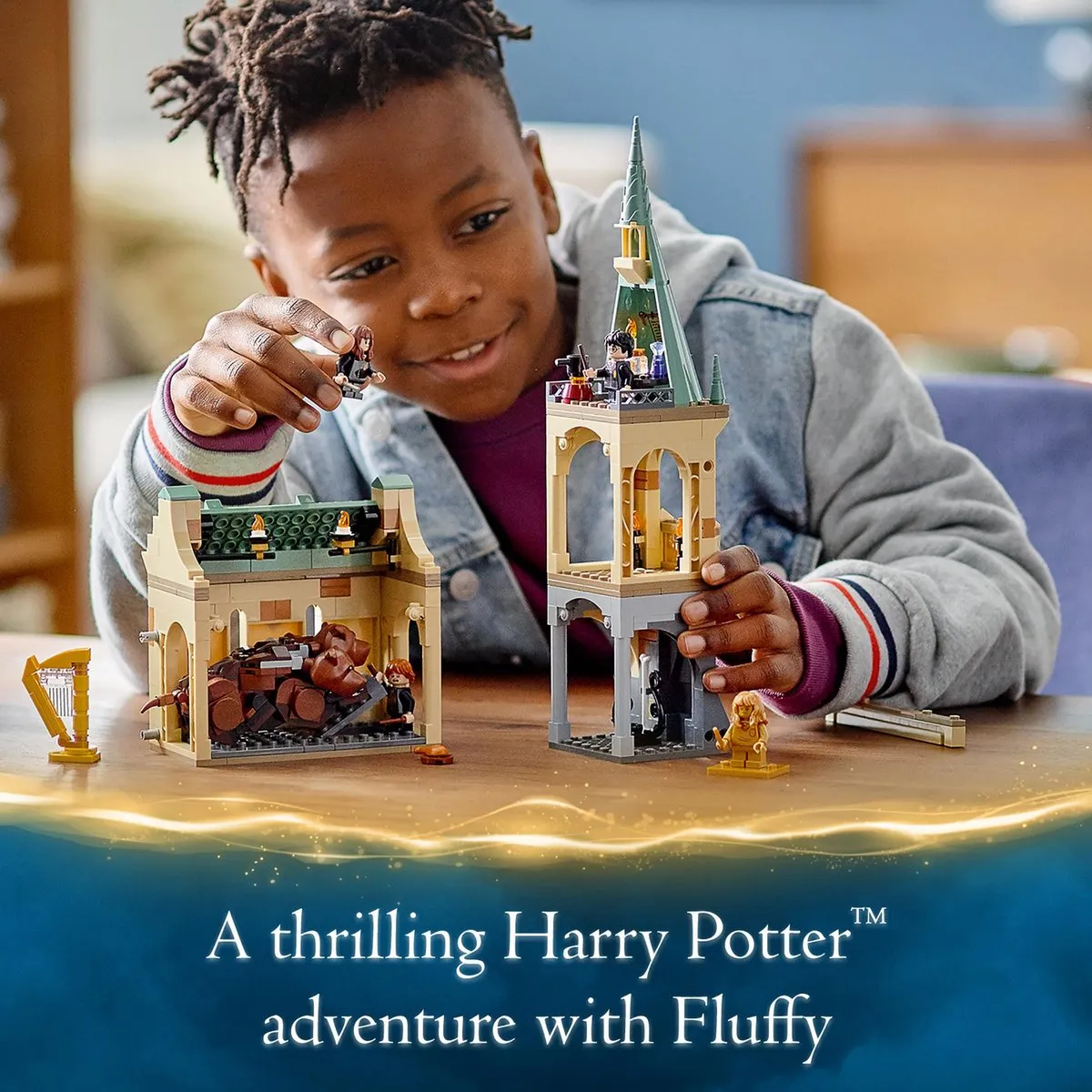 LEGO Harry Potter Zweinstein Pluizige Ontmoeting 76387 - 397 Stukken