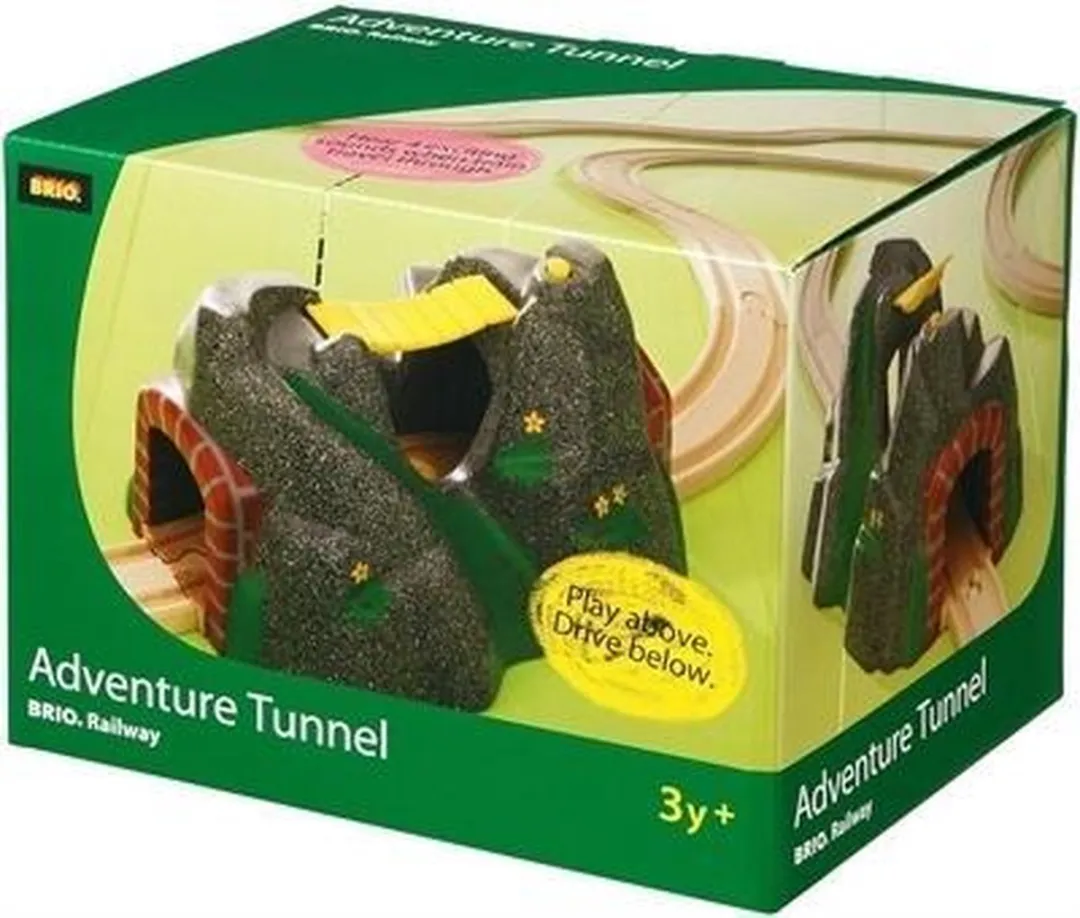 BRIO Magische Treintunnel 33481 - Grijs