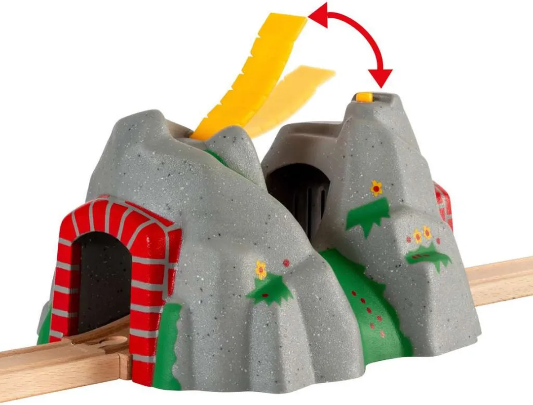 BRIO Magische Treintunnel 33481 - Grijs