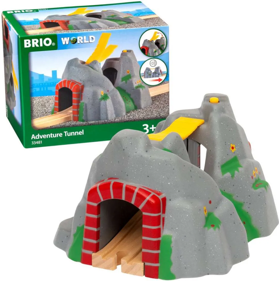 BRIO Magische Treintunnel 33481 - Grijs