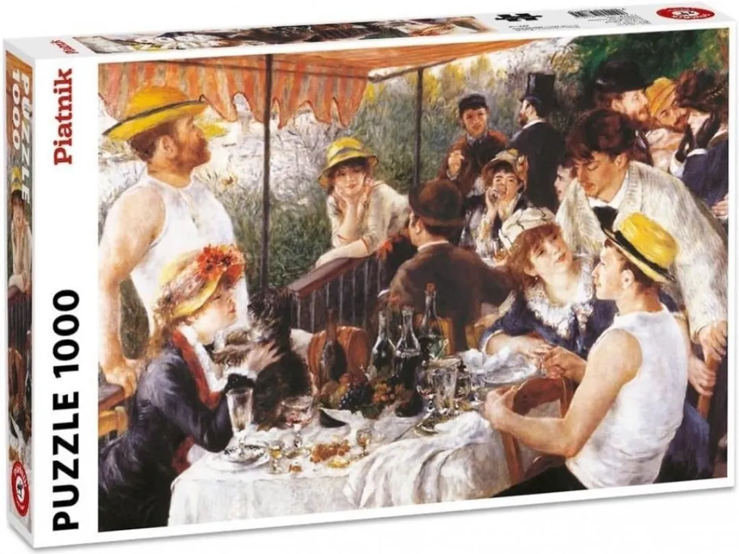 Piatnik Lunch van de Roeiers Puzzle - Auguste Renoir 1000 Stuks