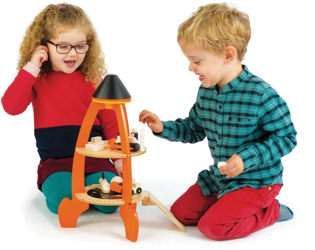 Tender Leaf Toys Ruimteracket Speelset 7508311 - Multicolor
