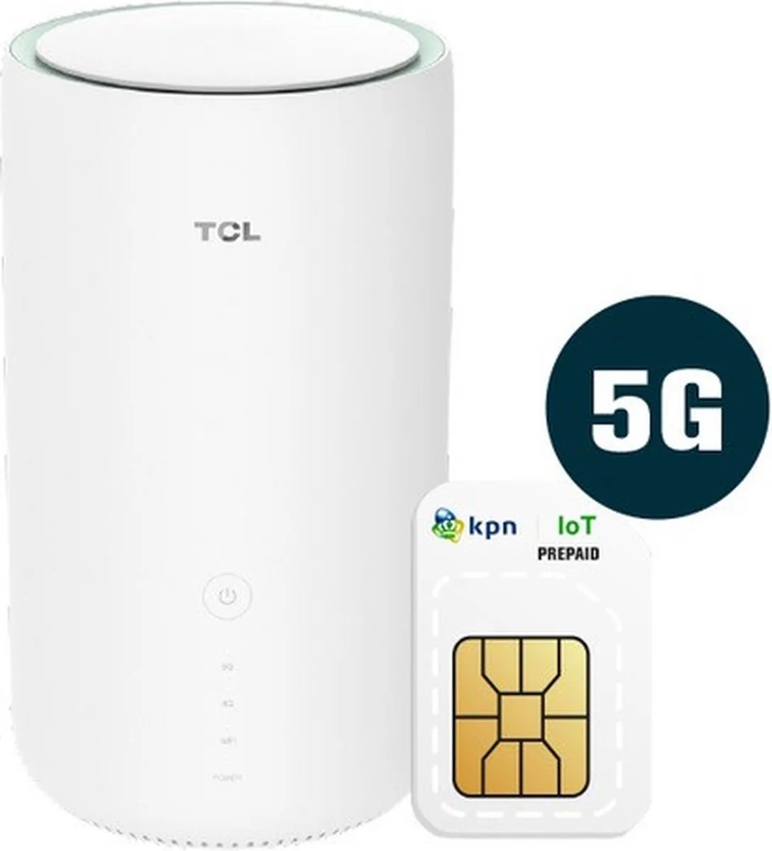 TCL 5G Router + Comgate 500GB Prepaid SIM - 12 Maanden