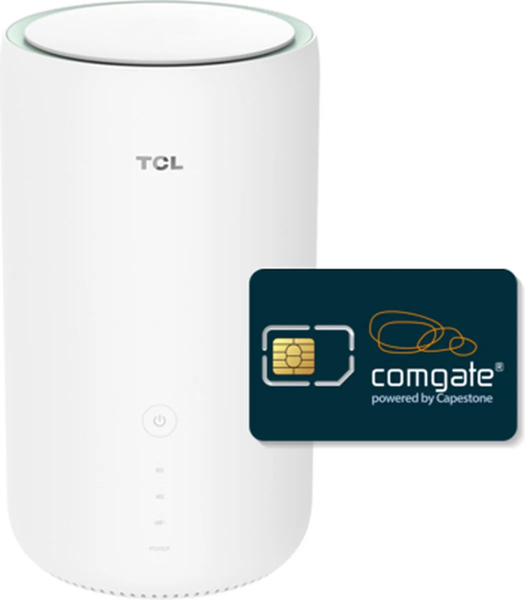 TCL 5G Router + Comgate 500GB Prepaid SIM