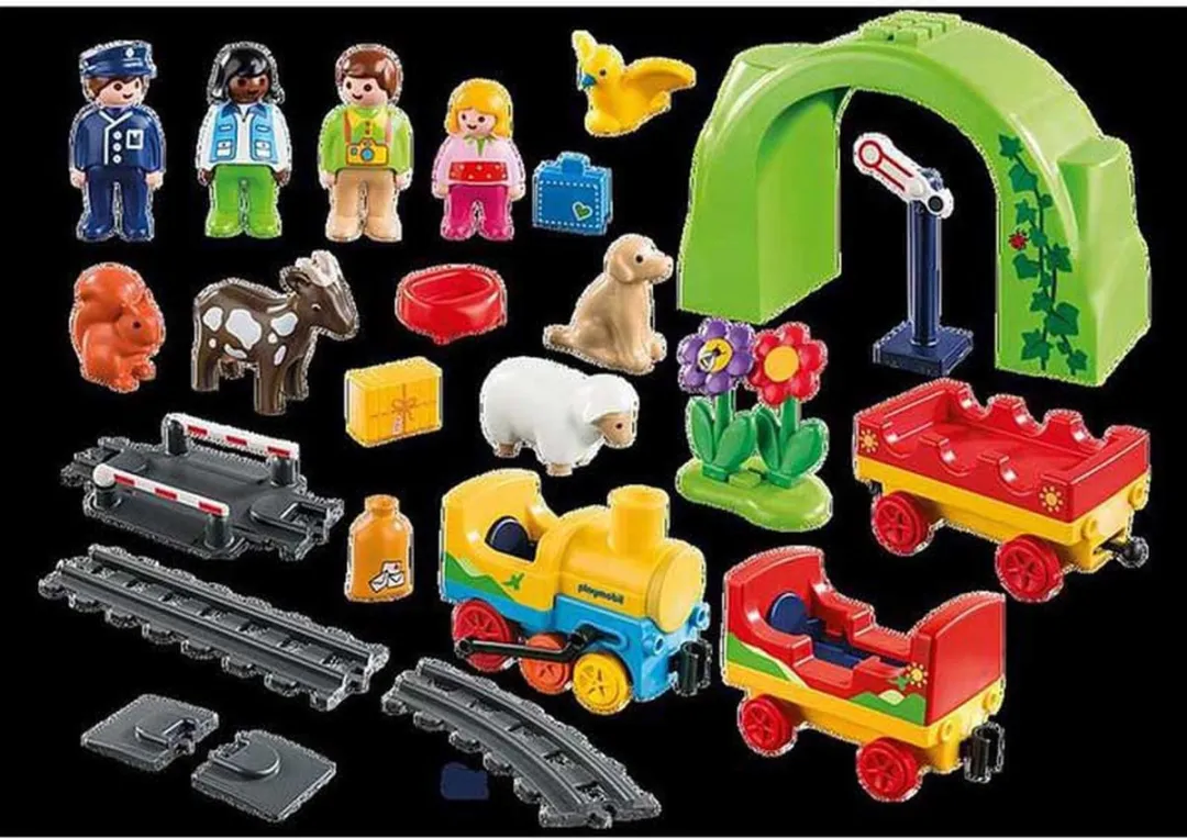 Playmobil 1.2.3 Mijn Eerste Trein 70179 - Multicolor
