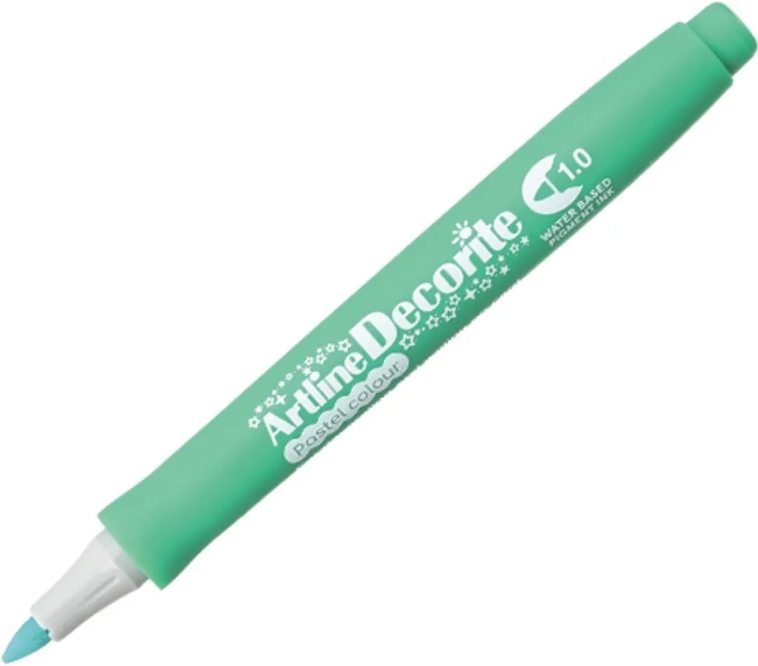 Zebra Mildliner Brush Pennen - Dubbelzijdig - 5 Stuks