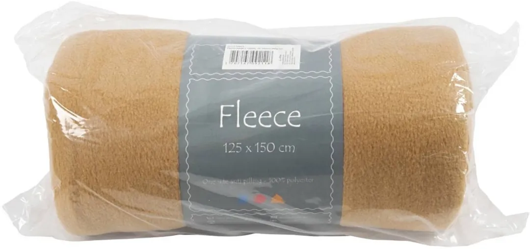Creativ Company Fleece 125x150cm Beige