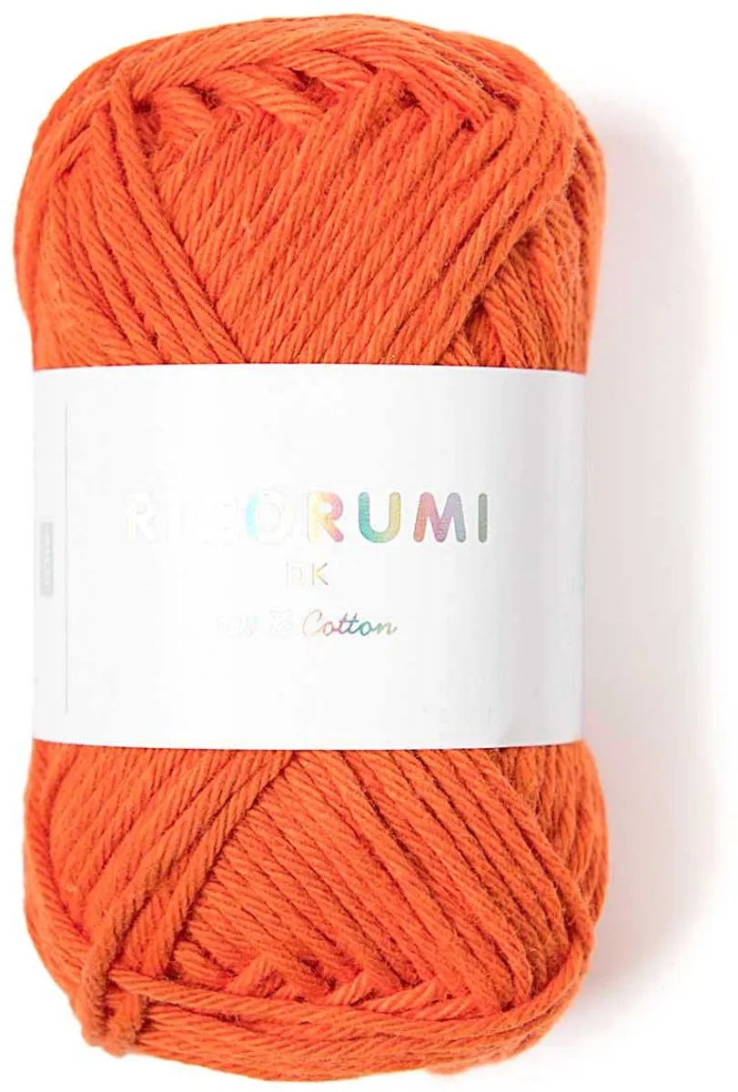 Rico Design Ricorumi Katoengaren Donker Oranje 25g