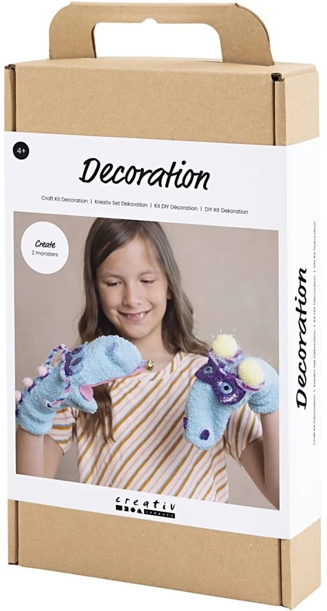 Creativ Company CC Hobbyset Sokkenmonsters - Multikleurig