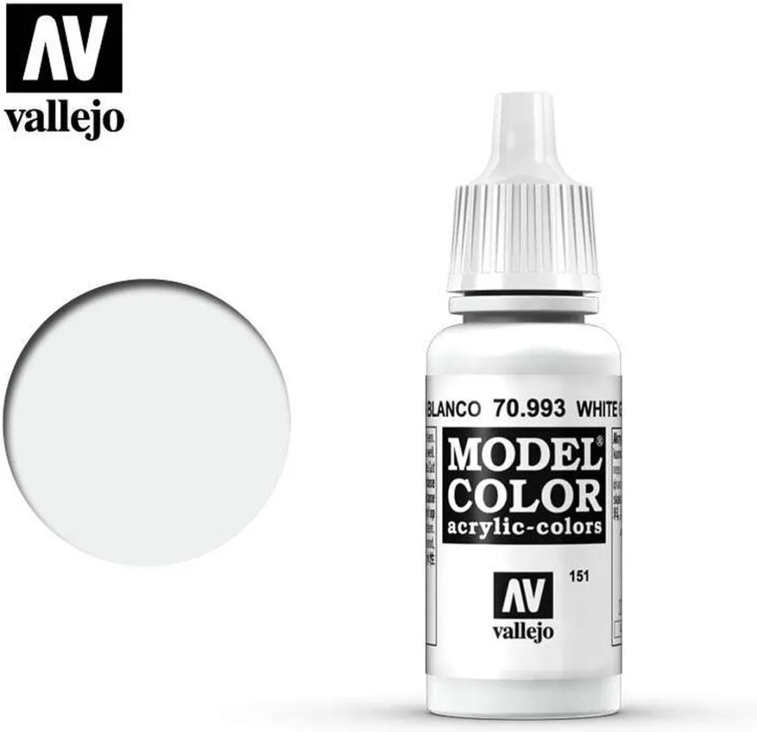 Vallejo Model Color White Grey Acrylverf 17ml