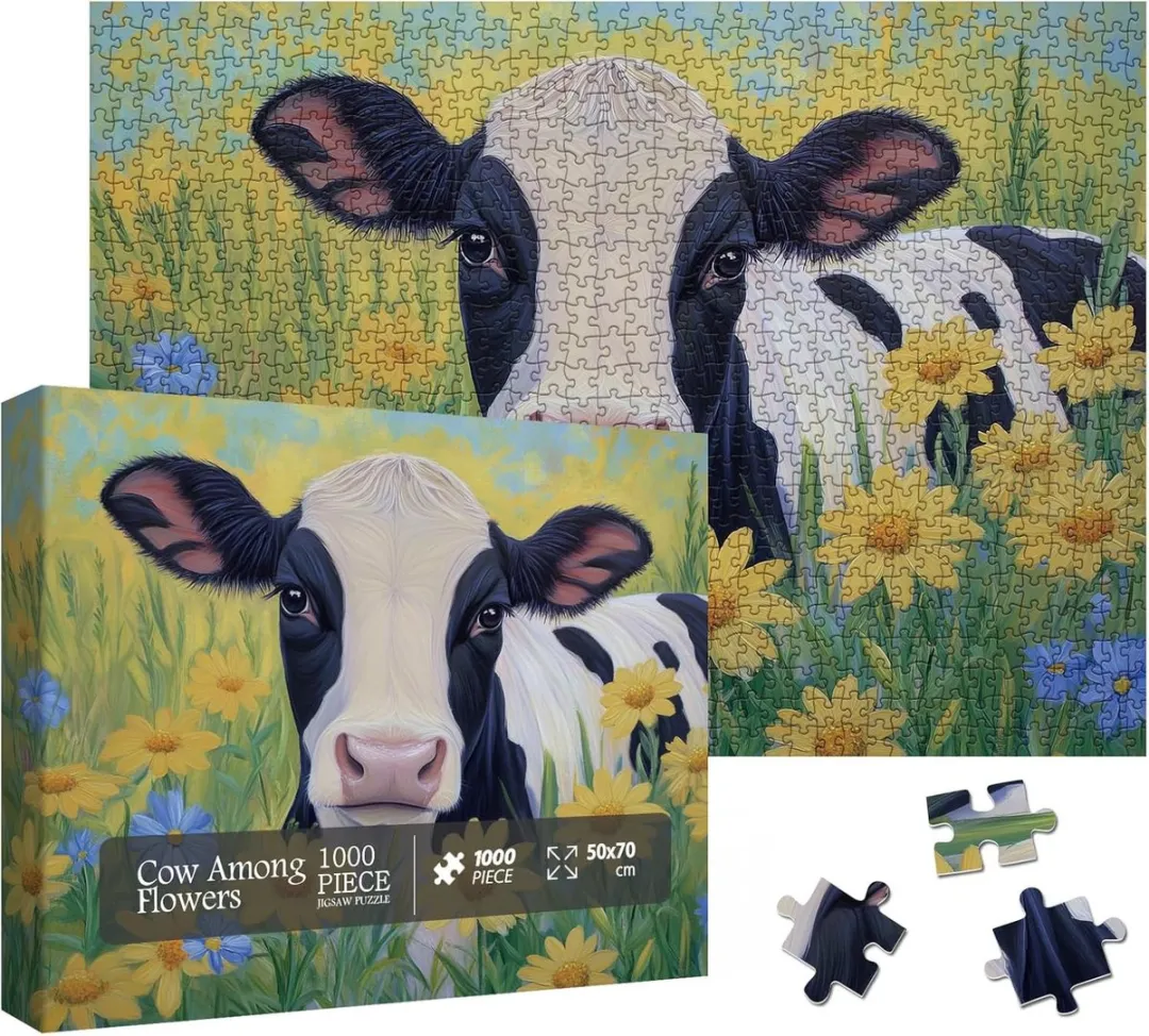 Heye Puzzel Marjolein Bastin Cow 1000 Stuks