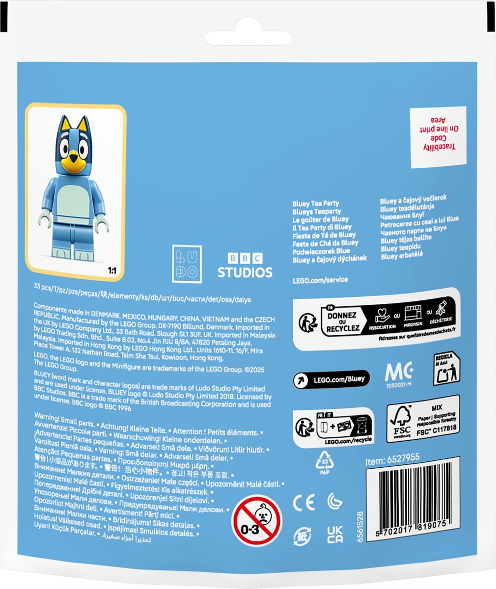 LEGO Bluey 30687 - Bluey's Theekransje (Paperbag)