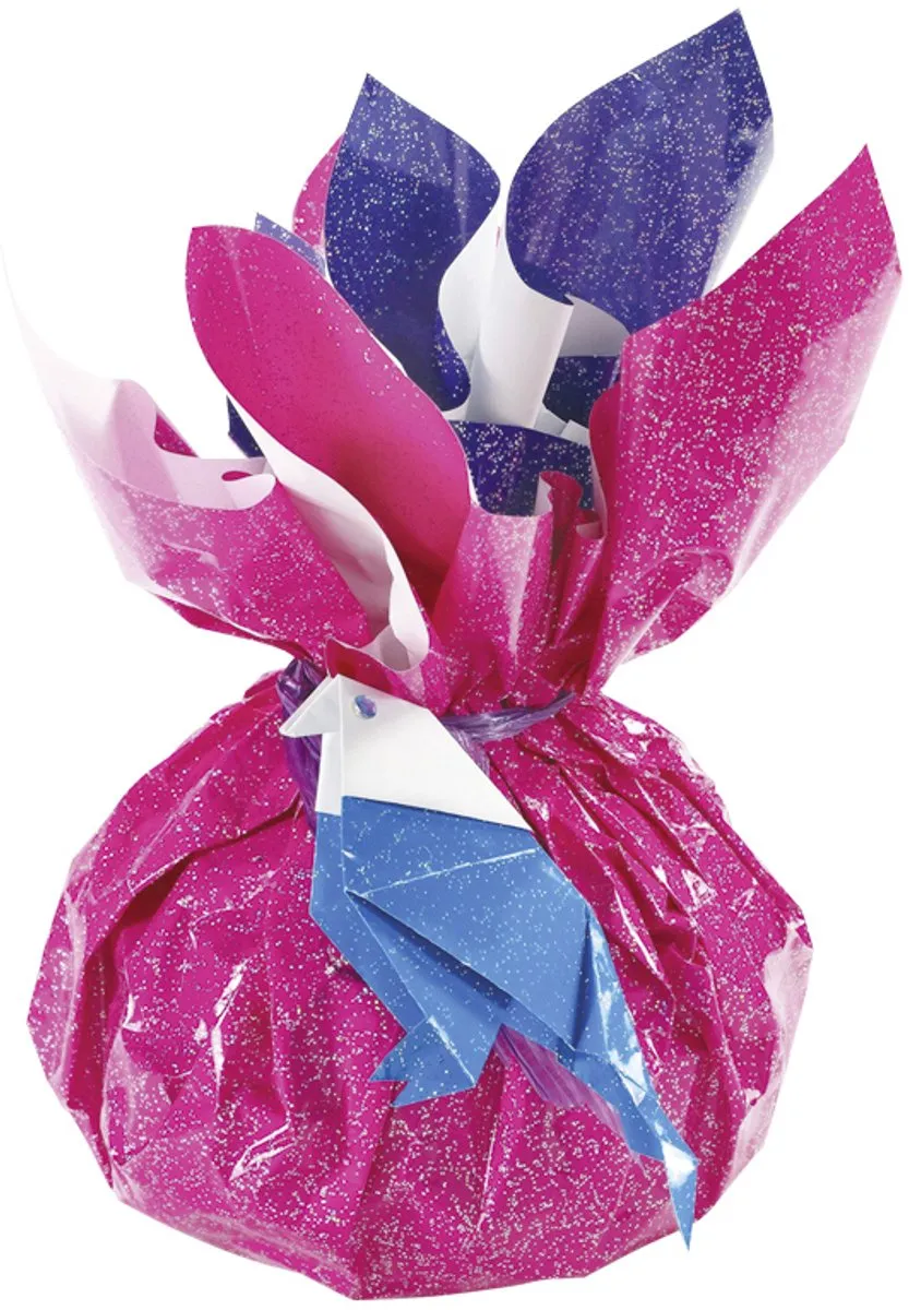 Folia Glitterpapier 23x33cm - 10 Stuks Assorti