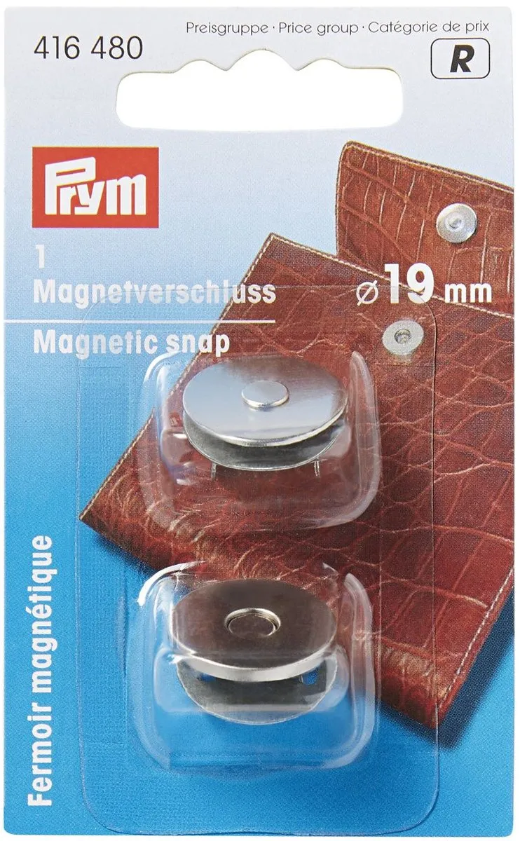 Prym Magneetsluiting 19mm - 2 Stuks