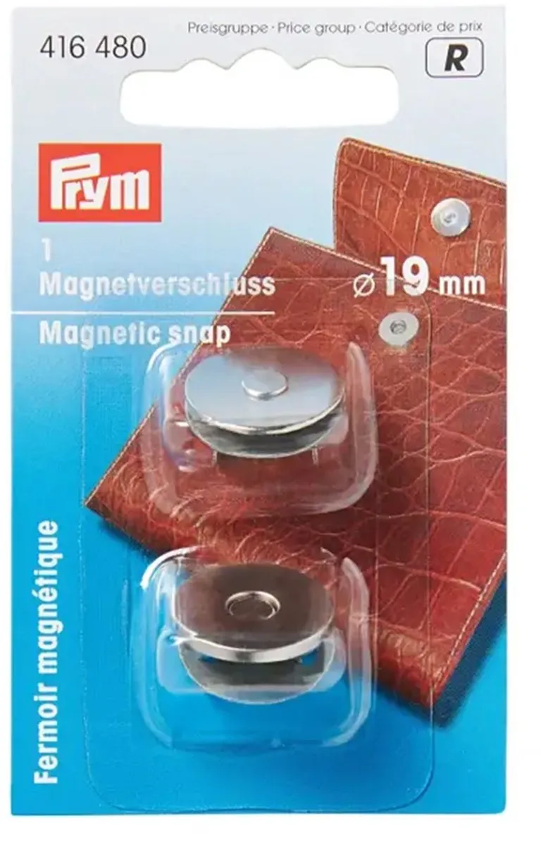 Prym Magneetsluiting 19mm - 2 Stuks