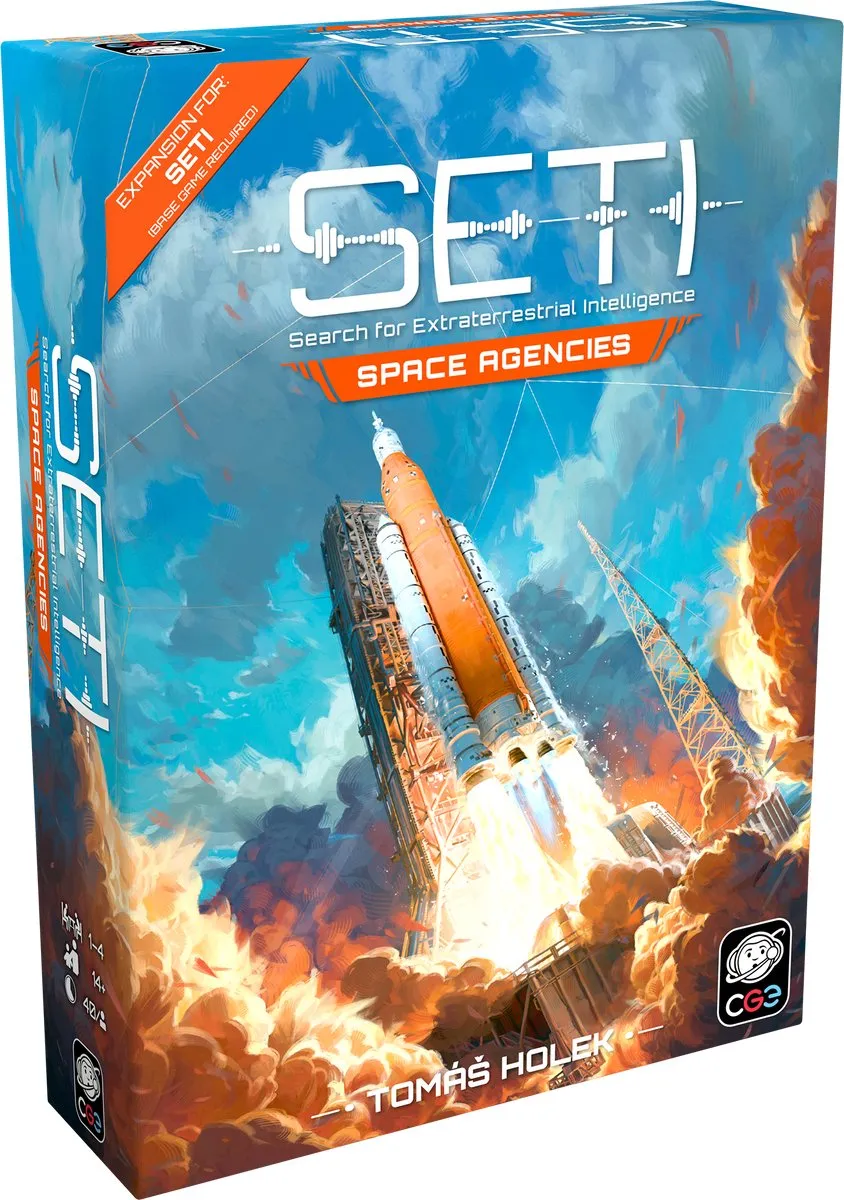 Czech Games SETI Space Agencies Expansion DIS-SETIEXP1
