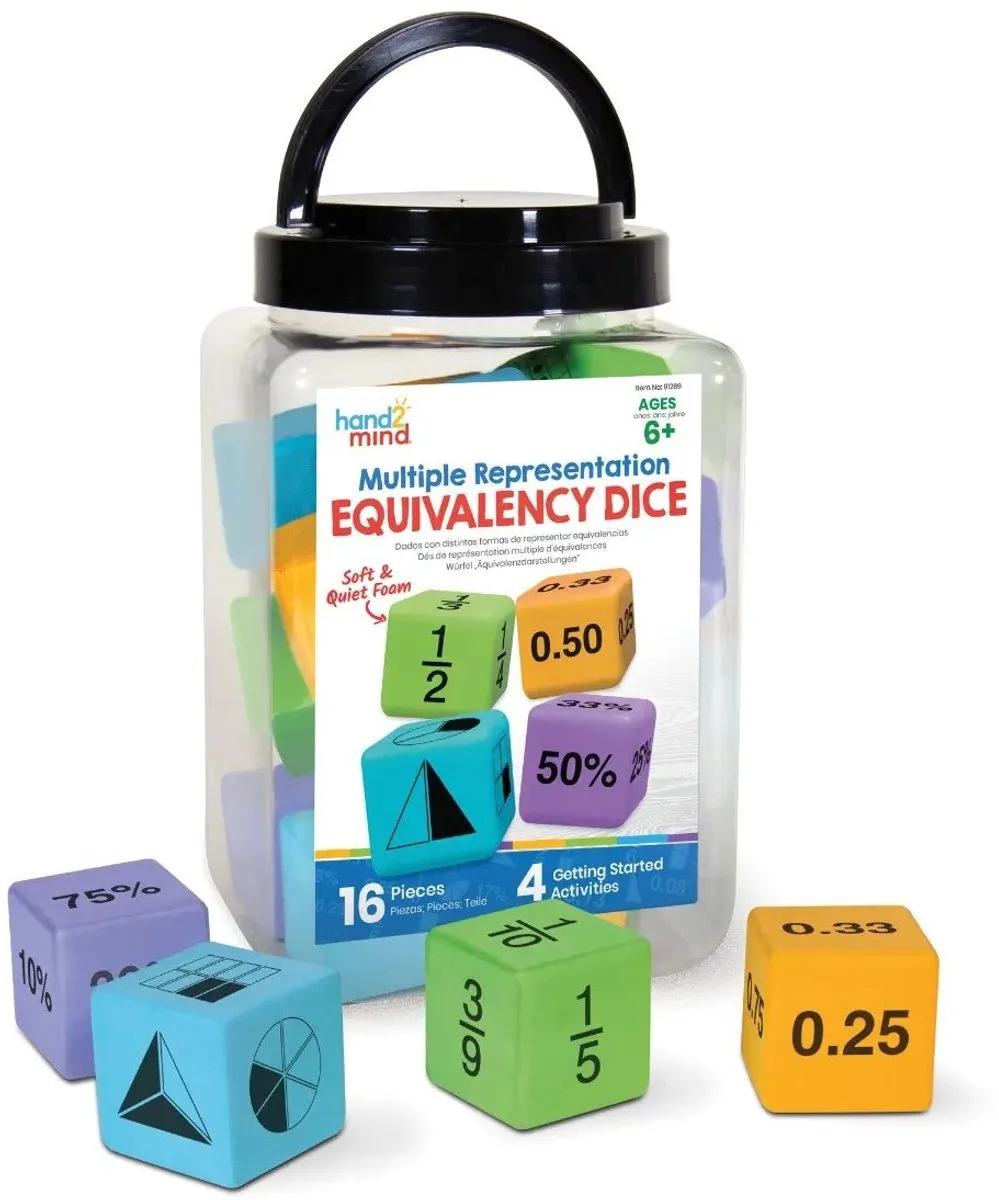 Learning Resources XL Foam Dobbelstenen