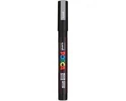 Posca Uni PC3M Verfmarker - Zilver