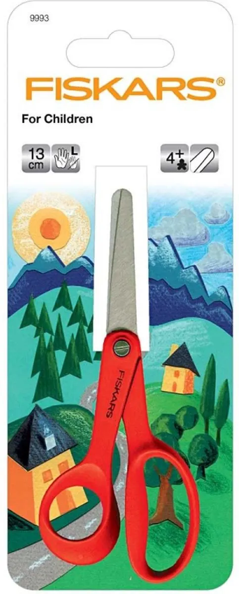Fiskars Classic Kinderschaar 14cm - Linkshandig - 1 Stuk - afbeelding 6 van 6