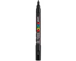 Posca PC3M Verfstift - Zwart