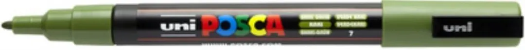 Posca PC3M Verfstift - Zwart