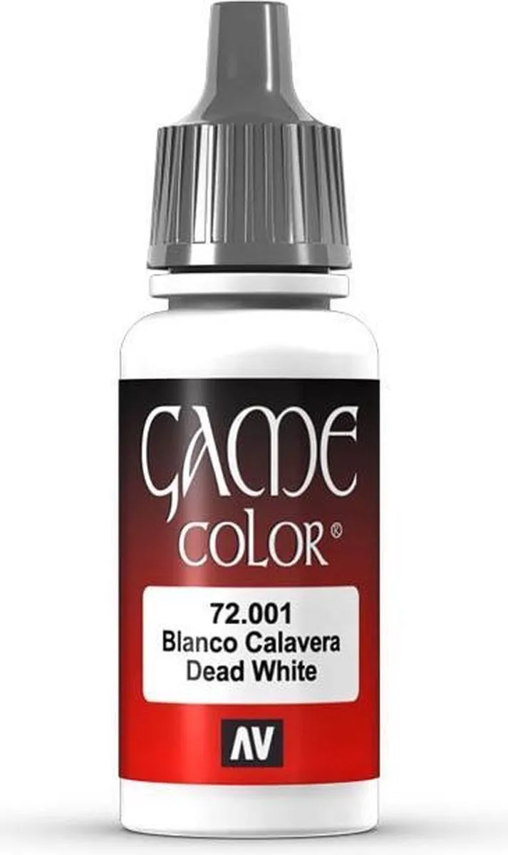 Vallejo Game Color Dead White Acrylverf 18ml
