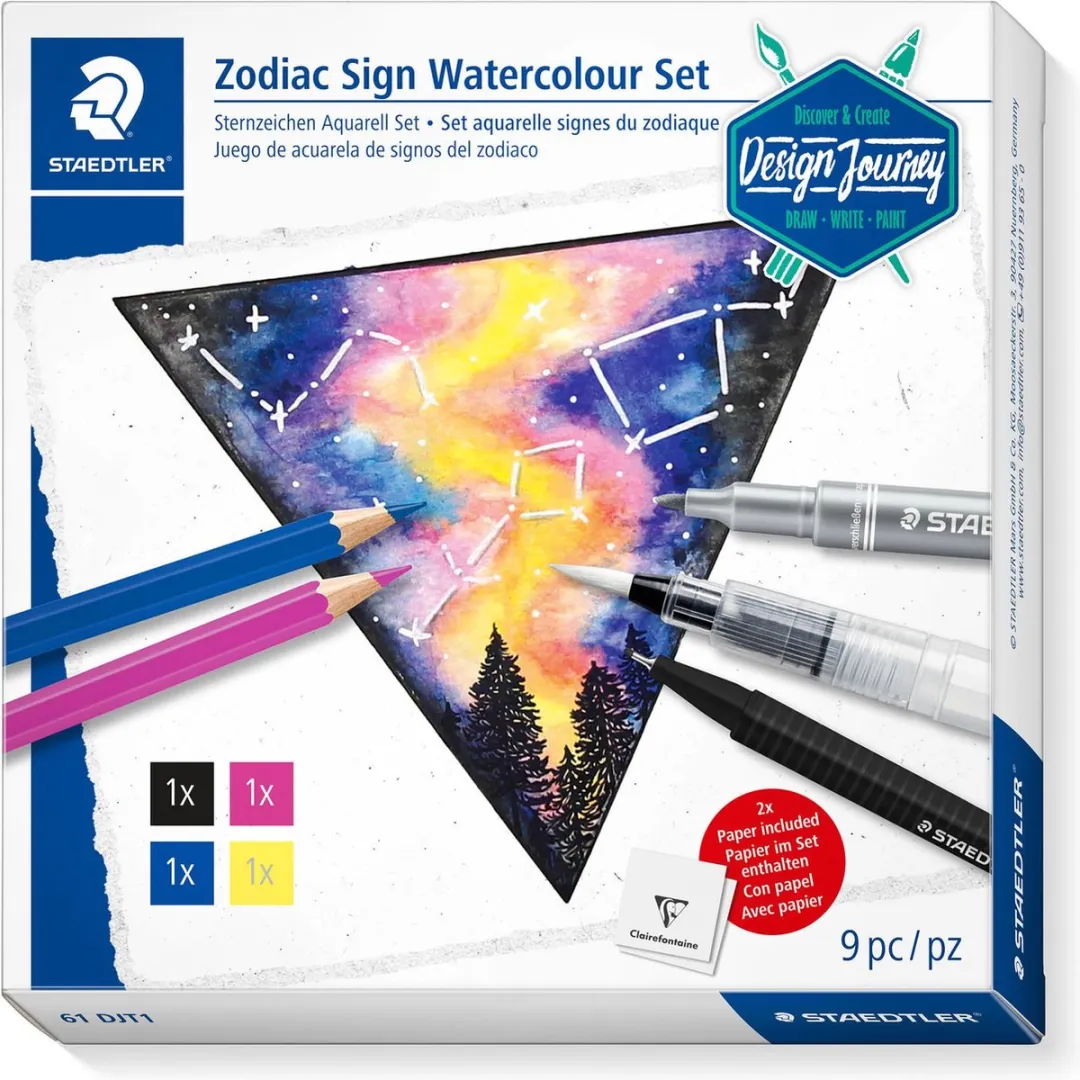 STAEDTLER Zodiac Waterverfset