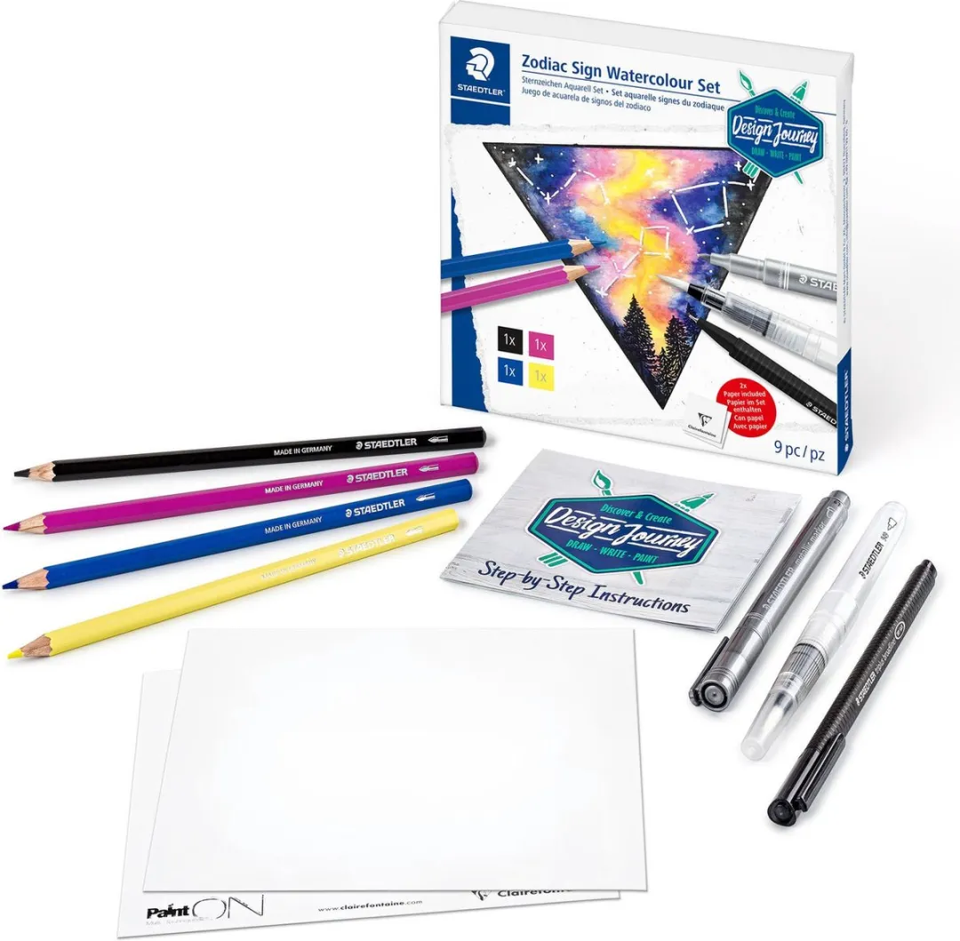 STAEDTLER Zodiac Waterverfset