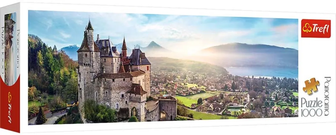 Trefl Puzzle 1000 Stuks Kasteel van Menthon Multicolor