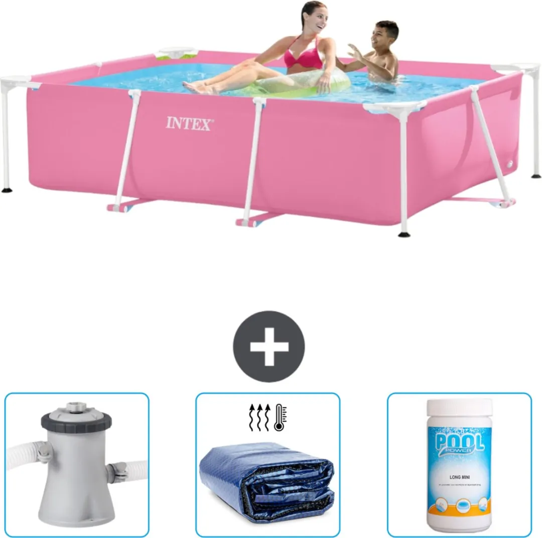 Intex Frame Zwembad 220x150x60cm Roze
