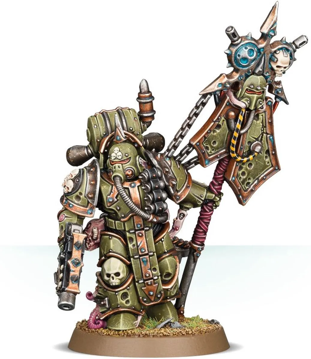 Games Workshop Warhammer 40.000 Death Guard Plague Marine Icon Bearer