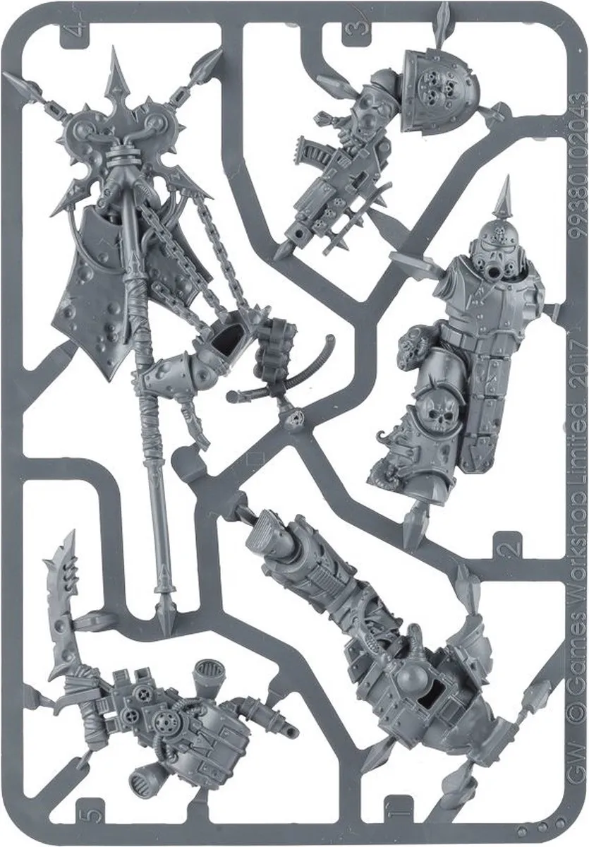 Games Workshop Warhammer 40.000 Death Guard Plague Marine Icon Bearer