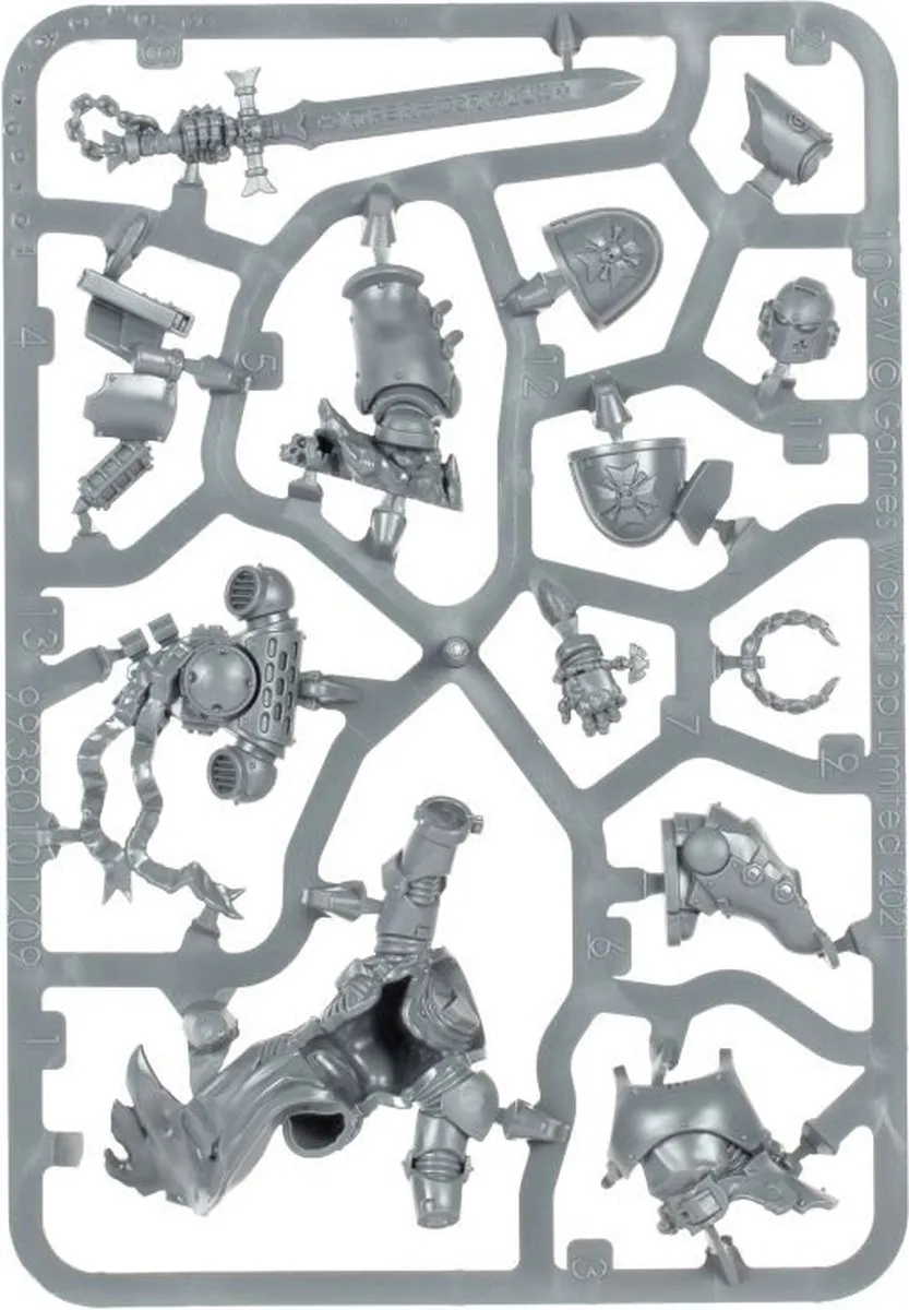 Games Workshop Space Marines Black Templars Emperor's Champion 13-delig