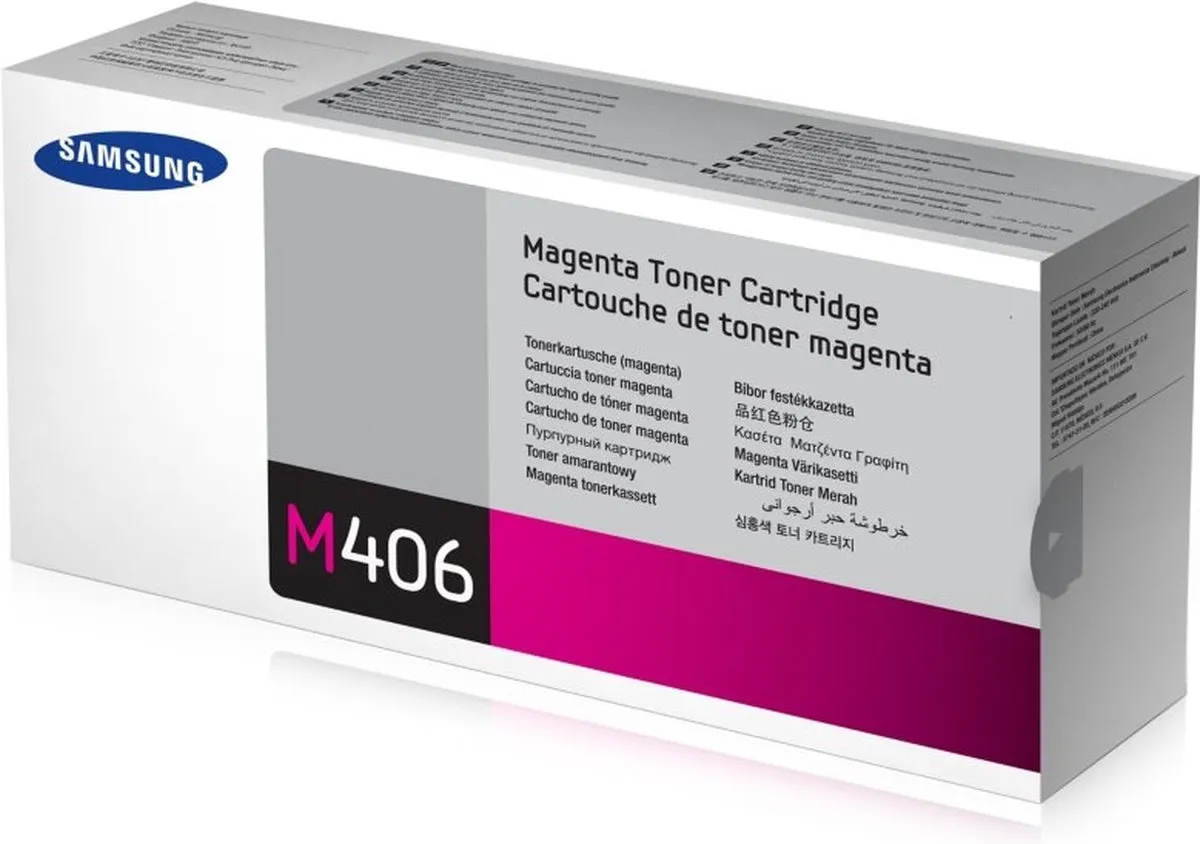 Samsung CLT-M406S Toner Magenta - 1.000 Pagina's