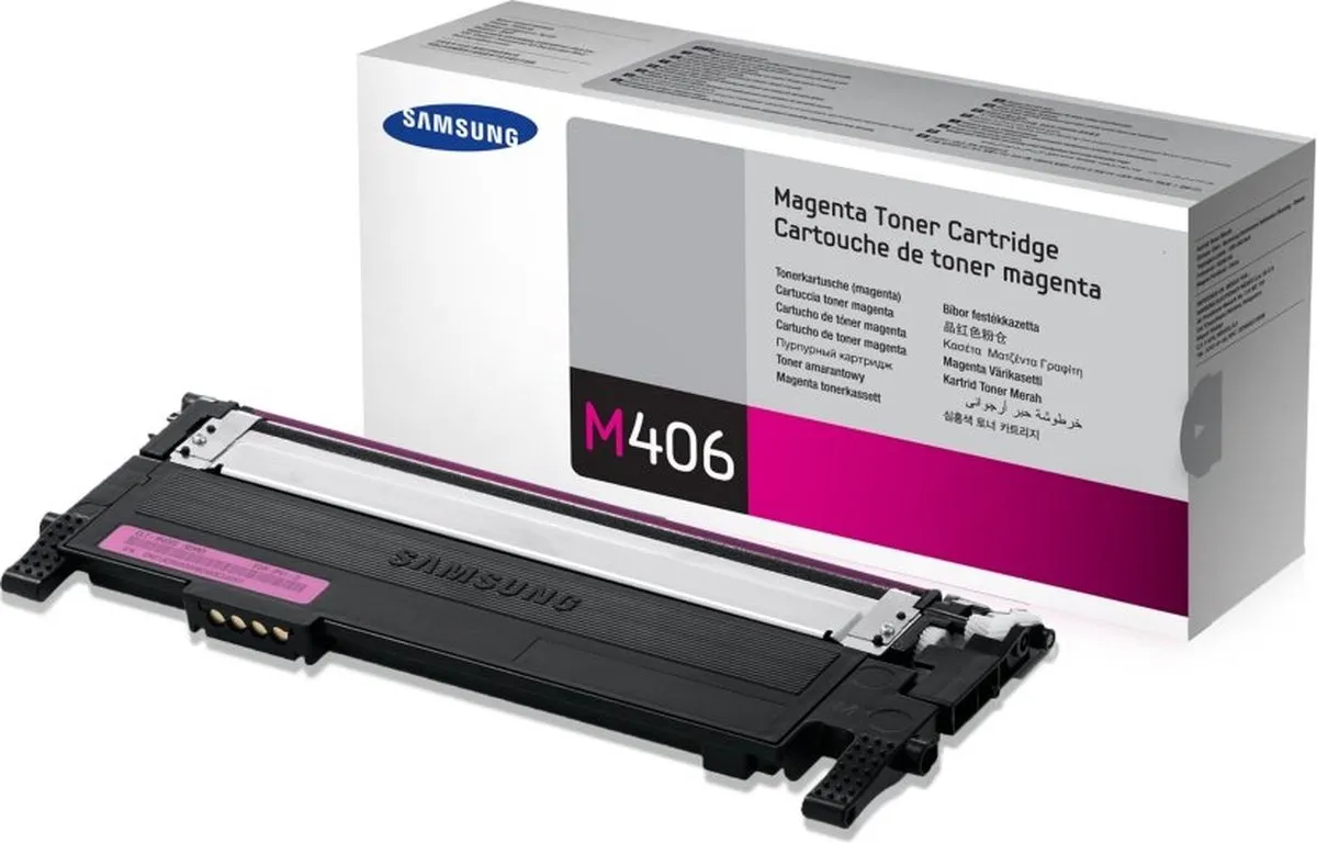 Samsung CLT-M406S Toner Magenta - 1.000 Pagina's