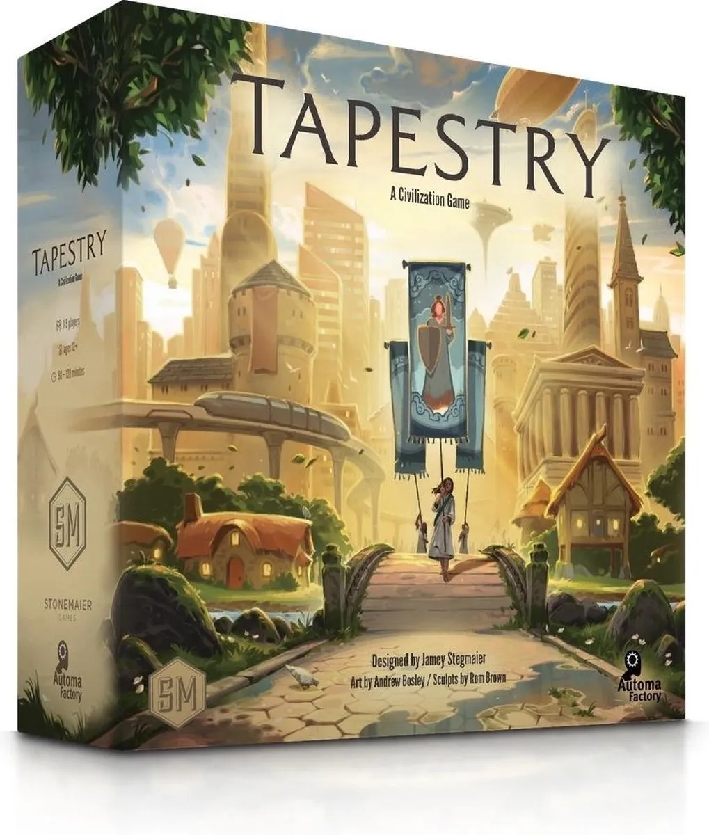 Stonemaier Games Tapestry Bordspel - 1-5 Spelers