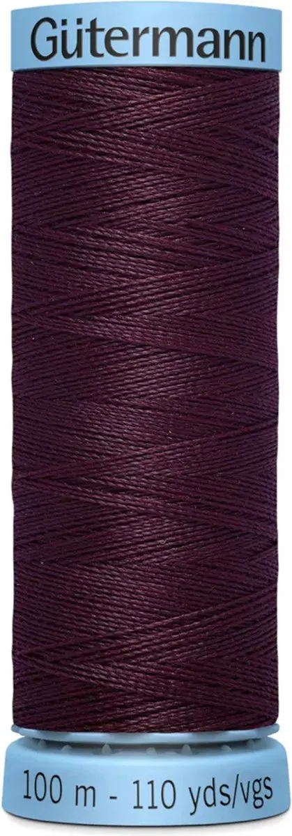 Gutermann Zijde Garen 100m - Zwart/Grijs/Wit