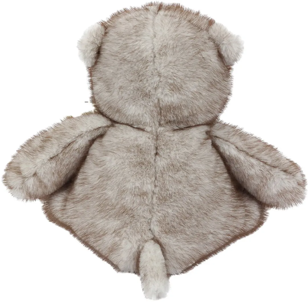 PIA Soft Toys Pluche Nijlpaard Knuffel - 29 cm Grijs
