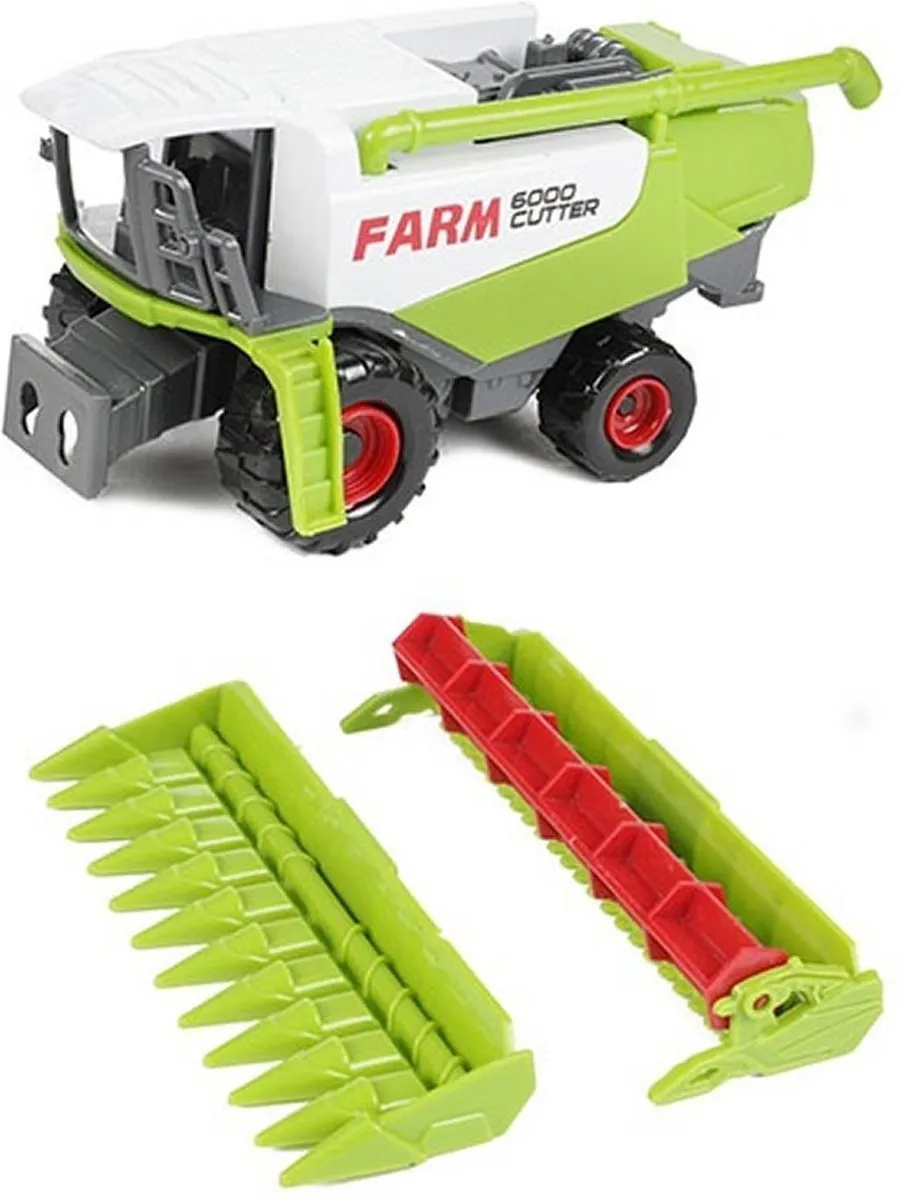 Toi-Toys Landbouwmachines met aanhanger 28097A - 2 Stuks