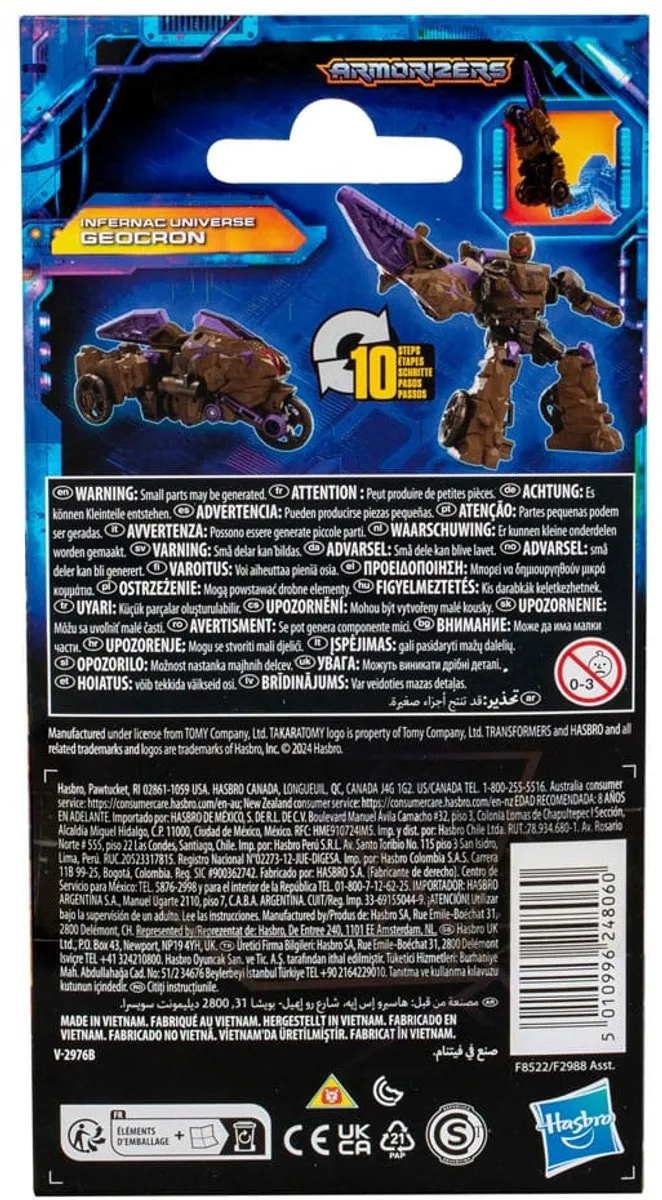 Hasbro Transformers Generations Legacy Action Figuur - Infernac Universe Geocron - Multi