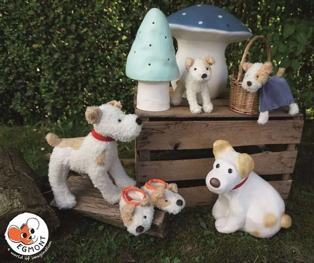 Egmont Toys Knuffelhond Elliot - 30 cm - Multikleur