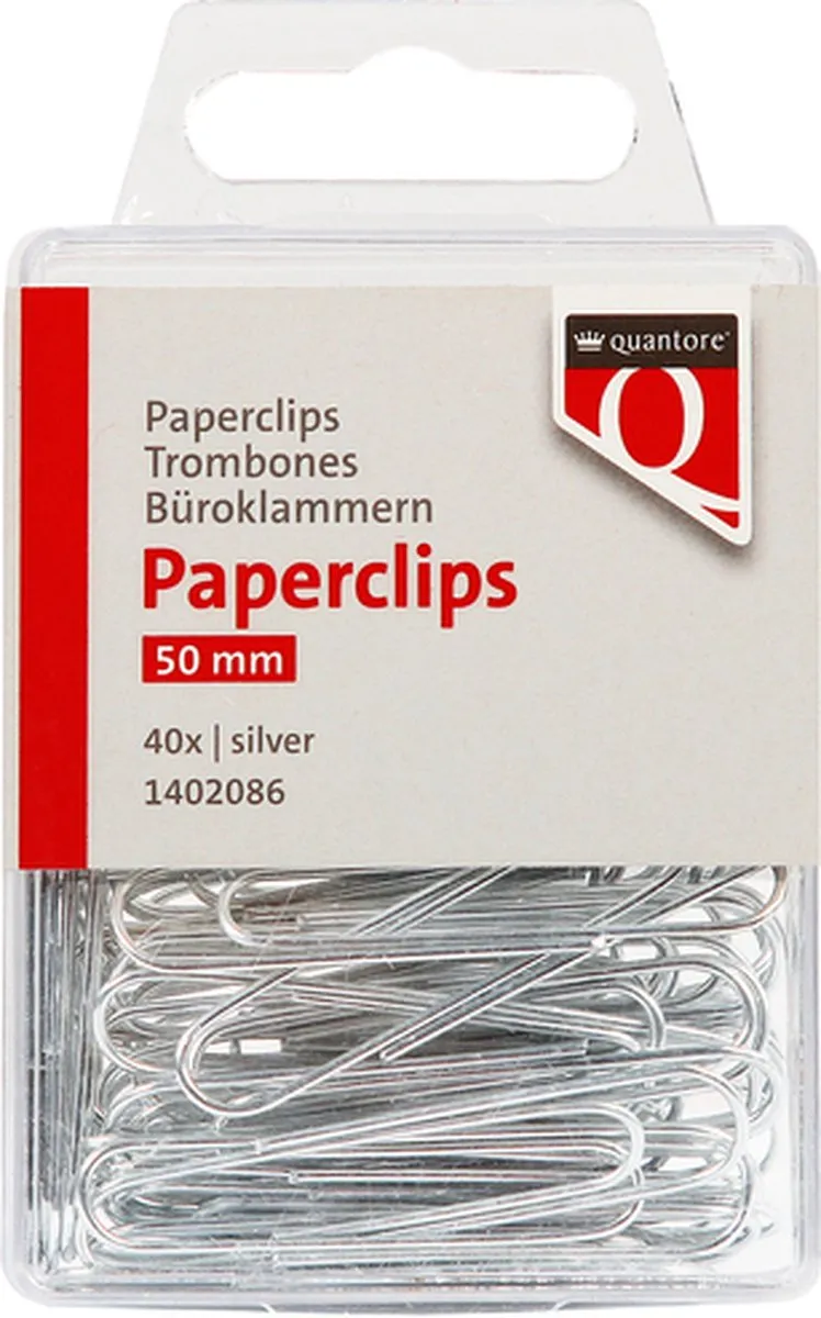 Quantore Paperclip 50mm rond