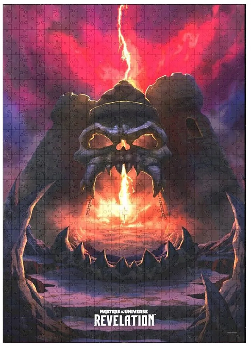 Masters Of The Universe Puzzel Castle Grayskull (1000 pieces) Multicolours