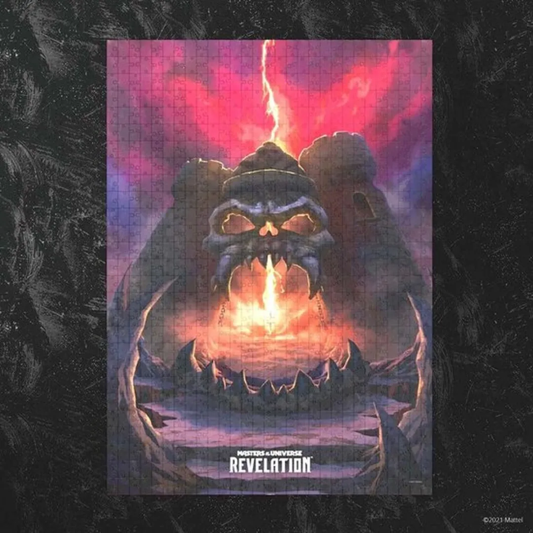 Masters Of The Universe Puzzel Castle Grayskull (1000 pieces) Multicolours