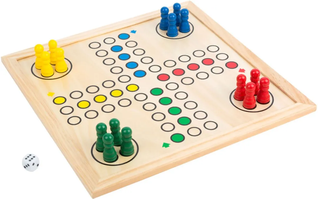 Small Foot Houten Klassieke Spellen 9-in-1 - 11277