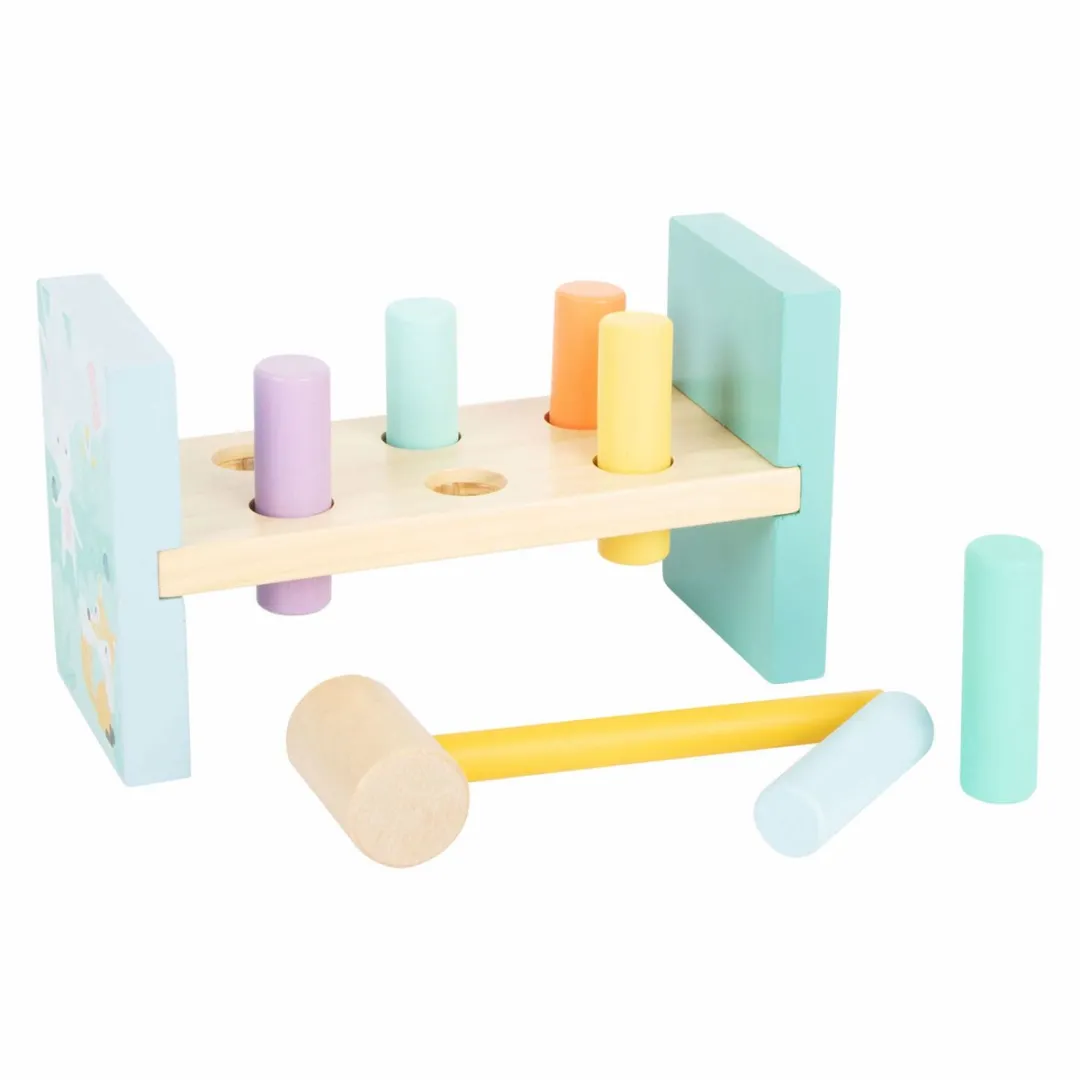Small Foot Houten Hamerbank Multicolor