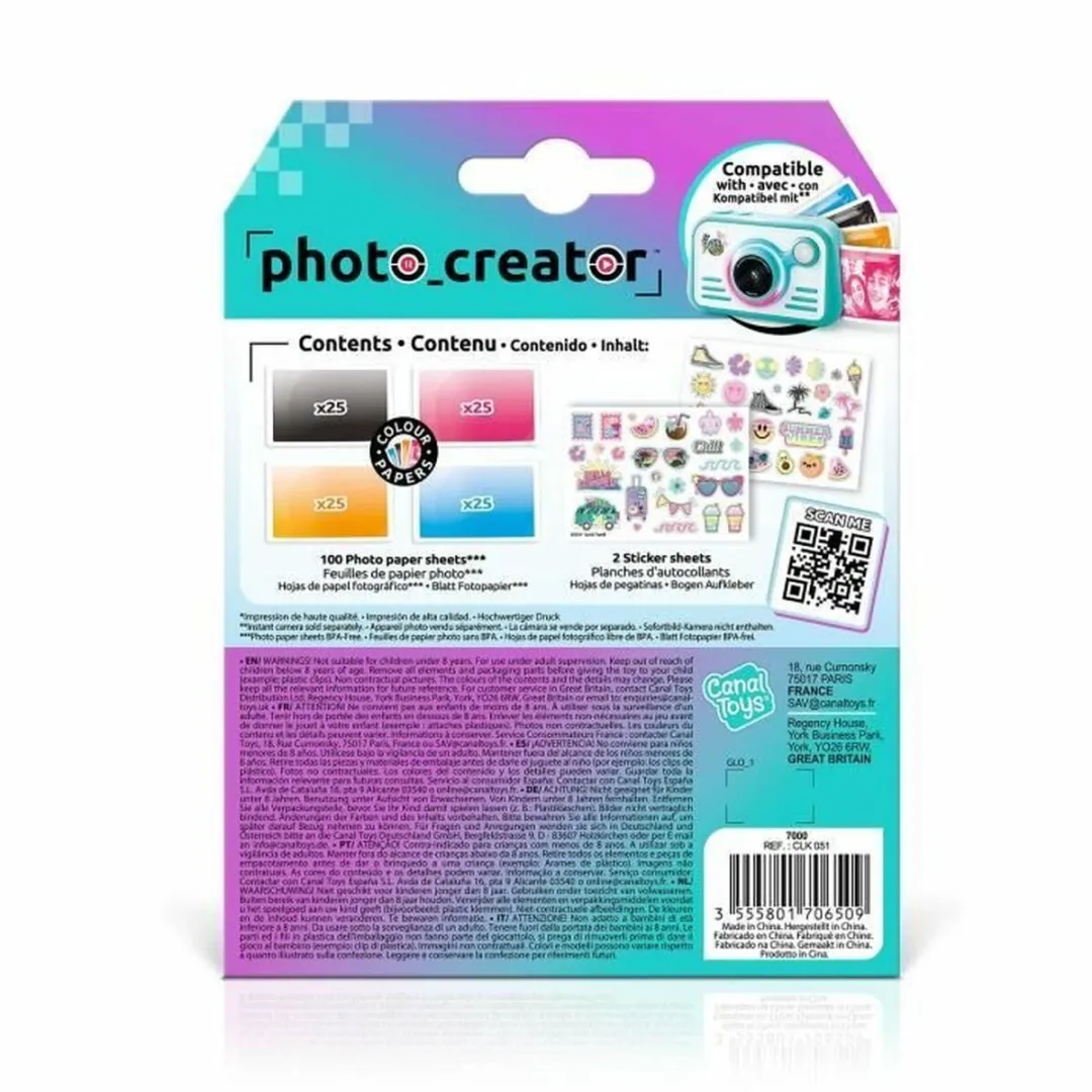 Canal Toys Creator CLK 051 Navulling - Fotopapier Multi