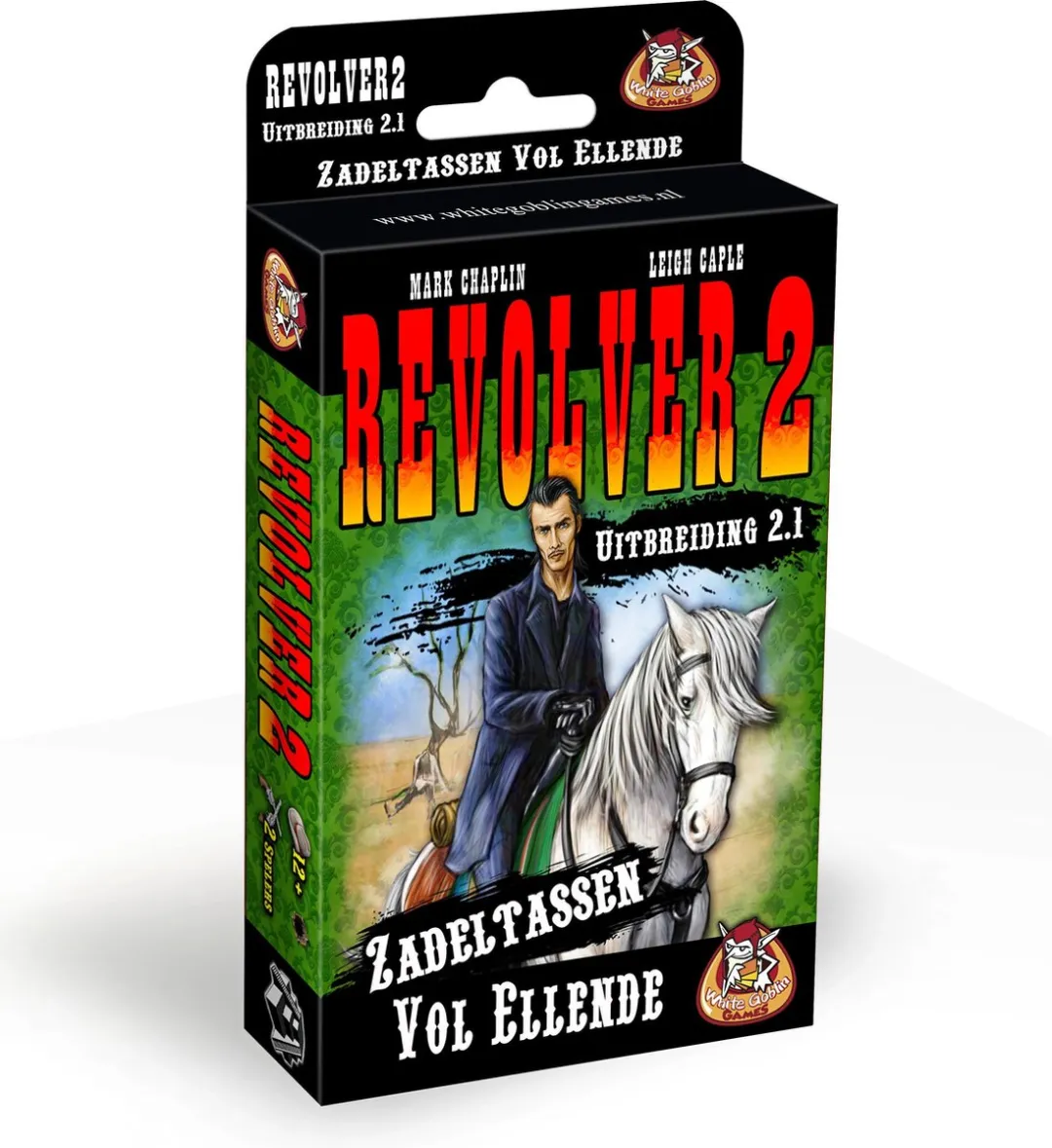 White Goblin Games Revolver 2.1 Uitbreiding Zadeltassen Vol Ellende WGG1605