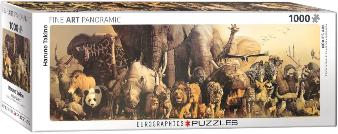 Eurographics Ark van Noach Haruo Takino Panorama 1000 Stuks - Meerkleurig
