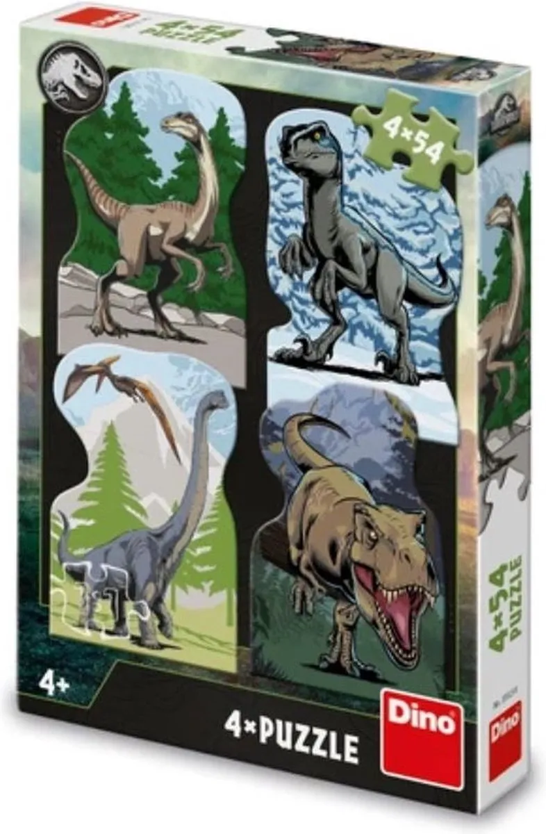 Dinotoys Dino Puzzel 4-in-1